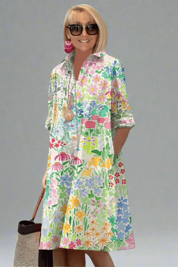Fleurs multicolores / 5XL